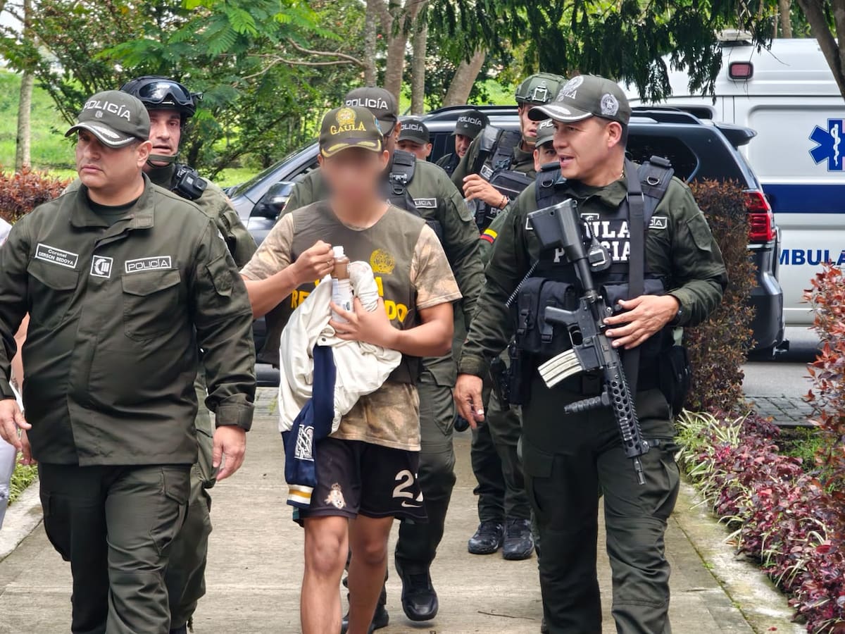El Gaula rescató a menor secuestrado hace 20 días en Popayán