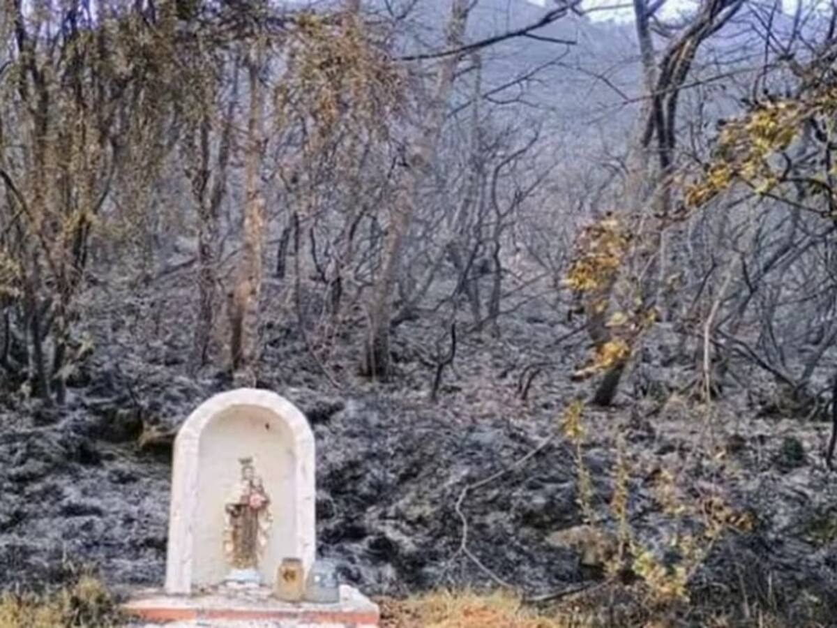 ¿Ciencia y no milagro? La razón por la que no se quemó la figura de la Virgen en Pamplona