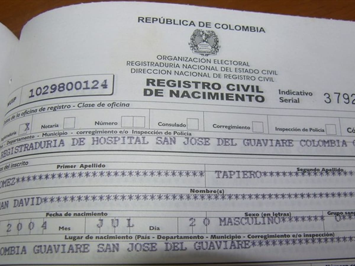 ¿Qué es y cuántos tipos de registro civil existen?