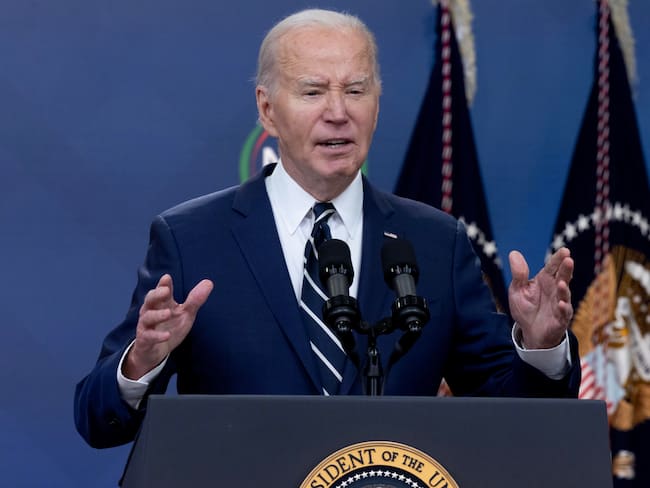 Presidente de Estados Unidos, Joe Biden. Foto: EFE/EPA/MICHAEL REYNOLDS