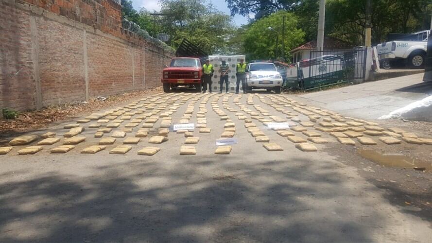 En lo corrido del año, 883 personas han sido capturadas por el delito de Fabricación, tráfico y porte de estupefacientes en el departamento de Caldas. Foto: Policía de Caldas.