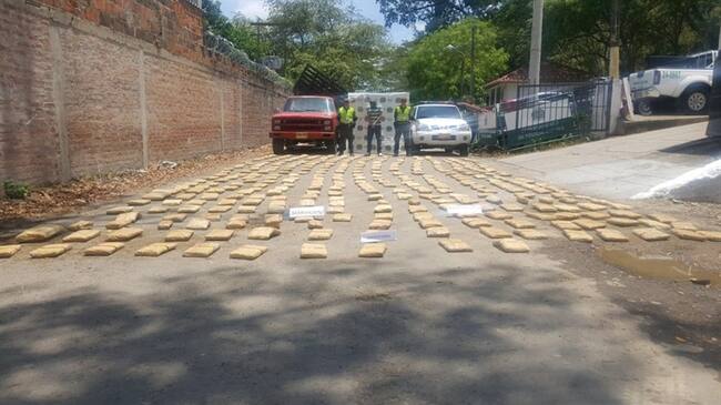 En lo corrido del año, 883 personas han sido capturadas por el delito de Fabricación, tráfico y porte de estupefacientes en el departamento de Caldas. Foto: Policía de Caldas.