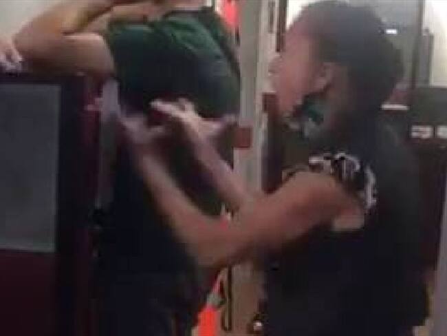 Notaría 5 de Bucaramanga. Foto: tomada del video.