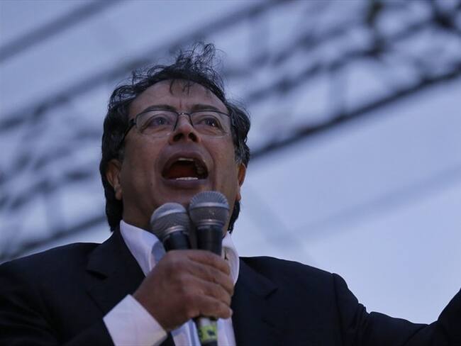 Senador colombiano Gustavo Petro. Foto: Colprensa - Sofía Toscano