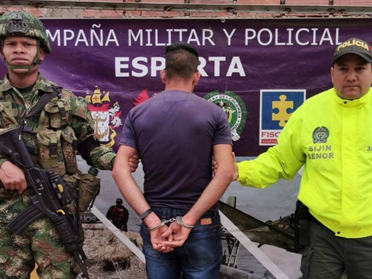 Capturan a cabecilla del Eln en la zona del Catatumbo