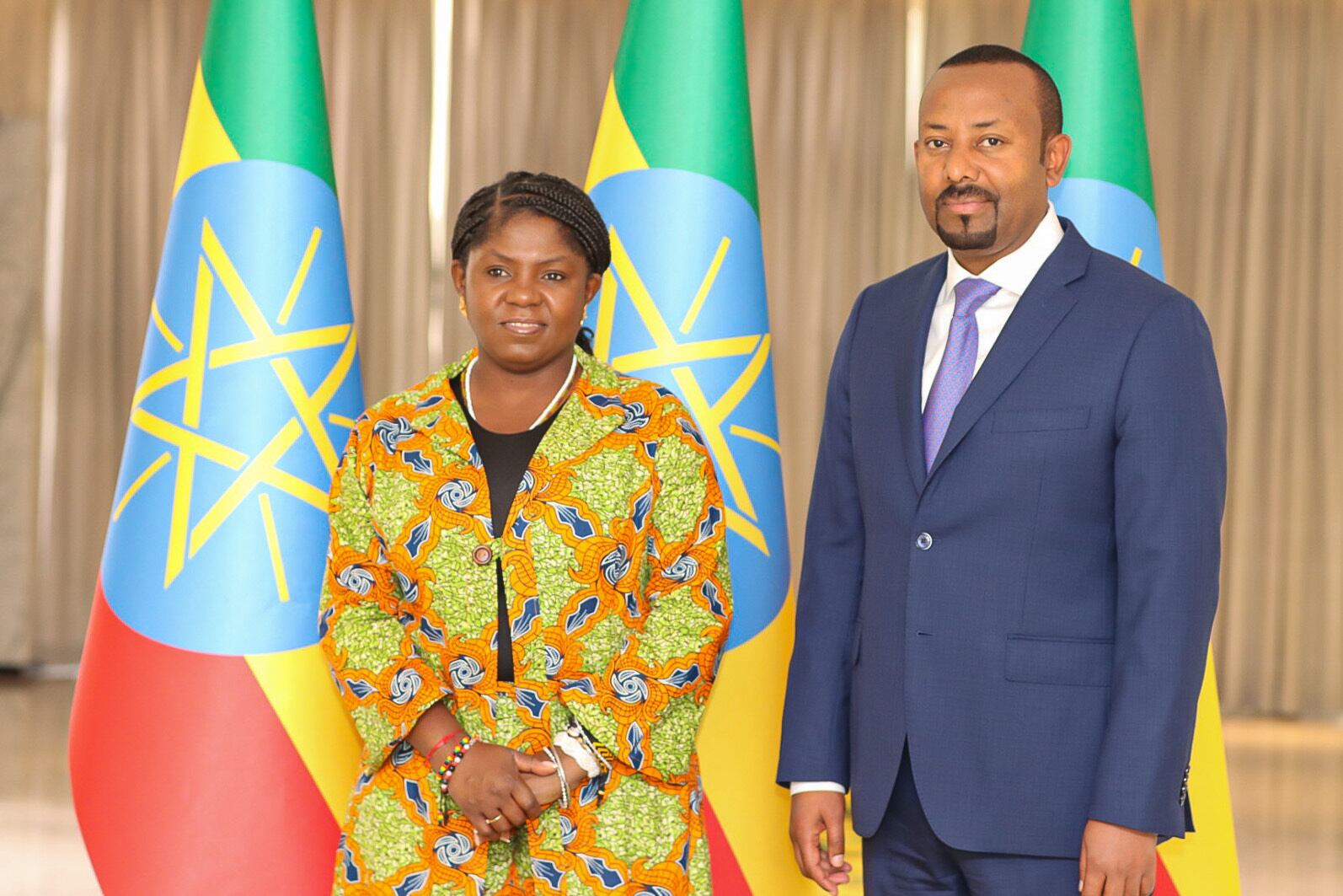 Francia Márquez y primer Ministro de Etiopía, Abiy Ahmed | Foto: Vicepresidencia