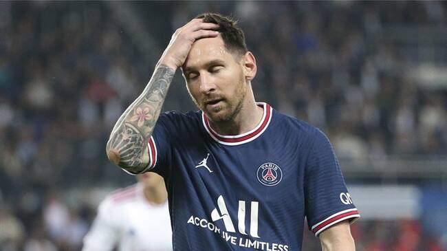 Lionel Messi, jugador del PSG sufrió una lesión. Foto: John Berry/Getty Images