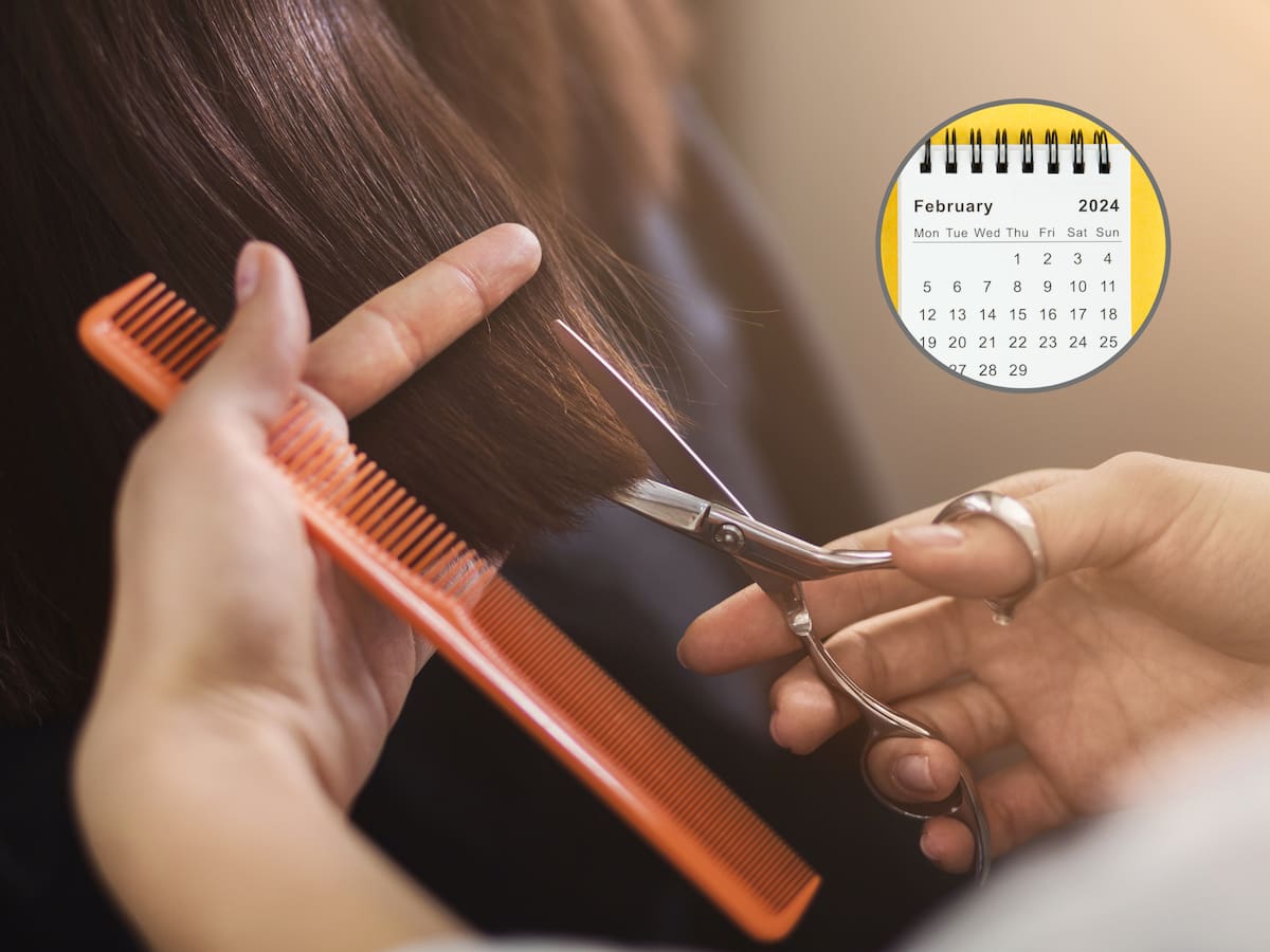 Calendario lunar de febrero 2024: Atento a los días para cortarse el cabello y más