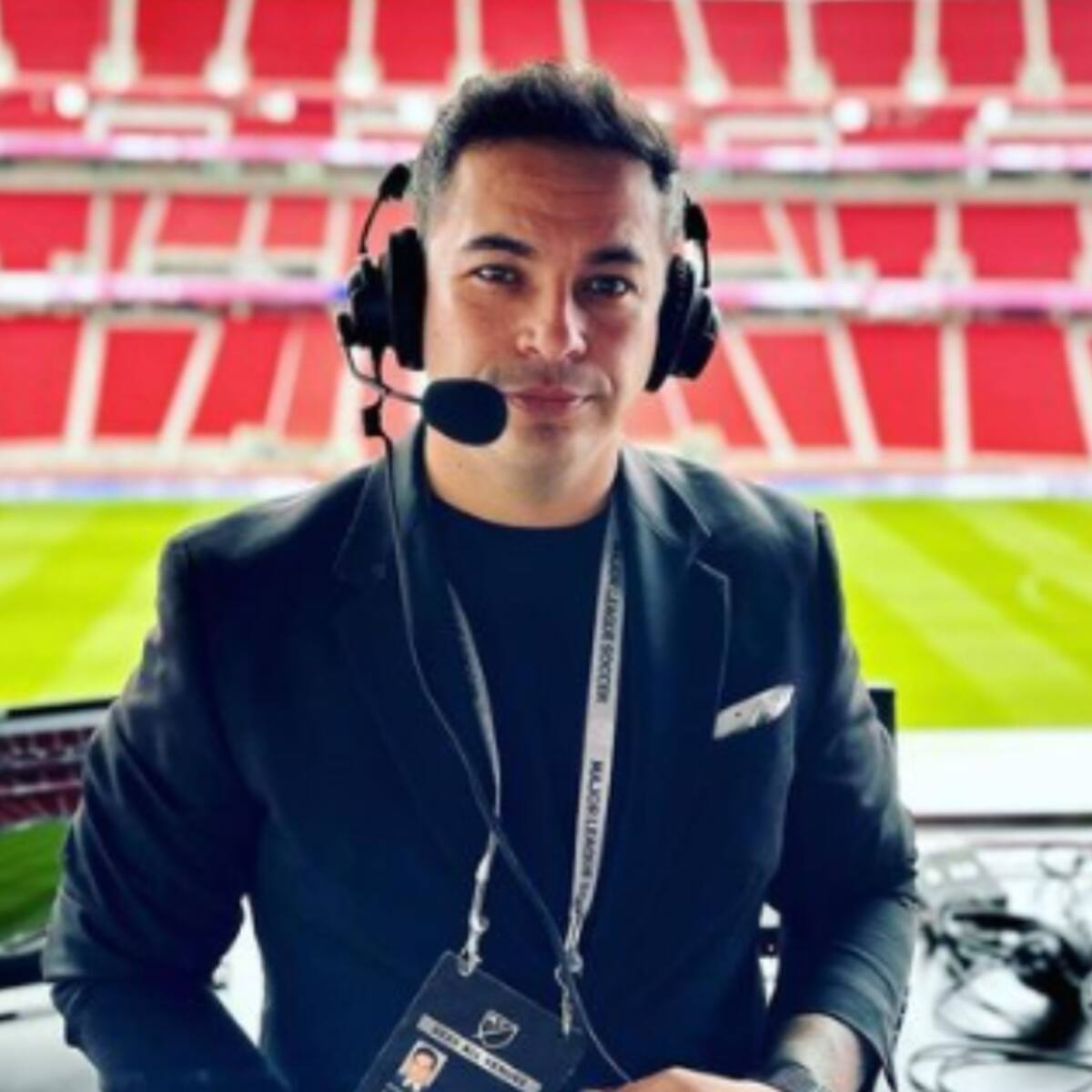 Óscar Salazar, el único relator colombiano en la MLS de Estados Unidos