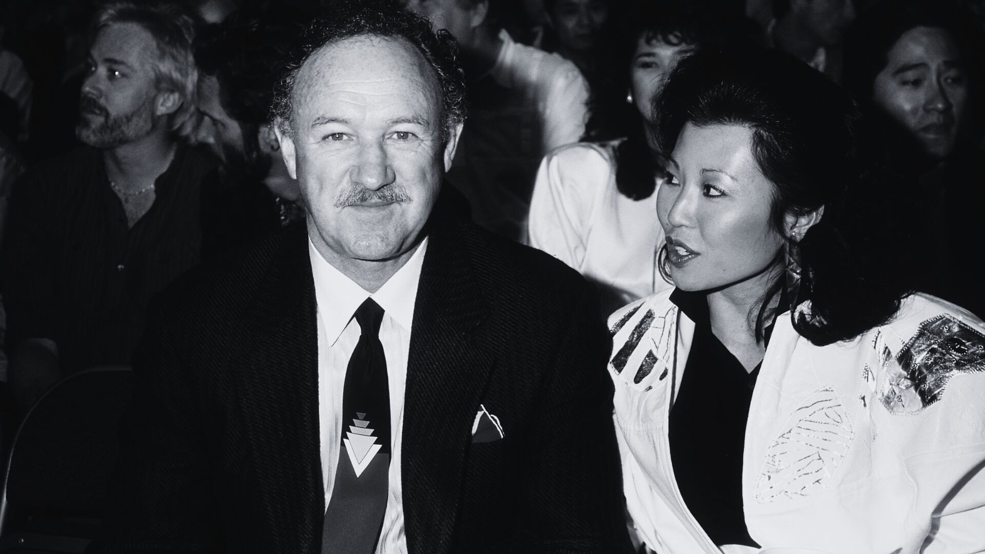 Gene Hackman y Betsy Arakawa. FOTO: Donaldson Collection/Michael Ochs Archives/Getty Images.