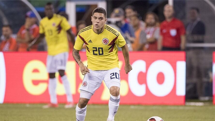 Juan Fernando Quintero en la Selección Colombia. Foto: Tim Clayton/Corbis via Getty Images