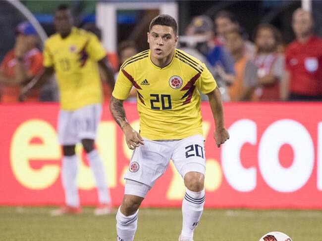 Juan Fernando Quintero en la Selección Colombia. Foto: Tim Clayton/Corbis via Getty Images