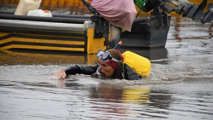 Leonardo también conocido como “Frailejón” fue recibido por las autoridades de Puerto Boyacá.. Foto: Suministrada