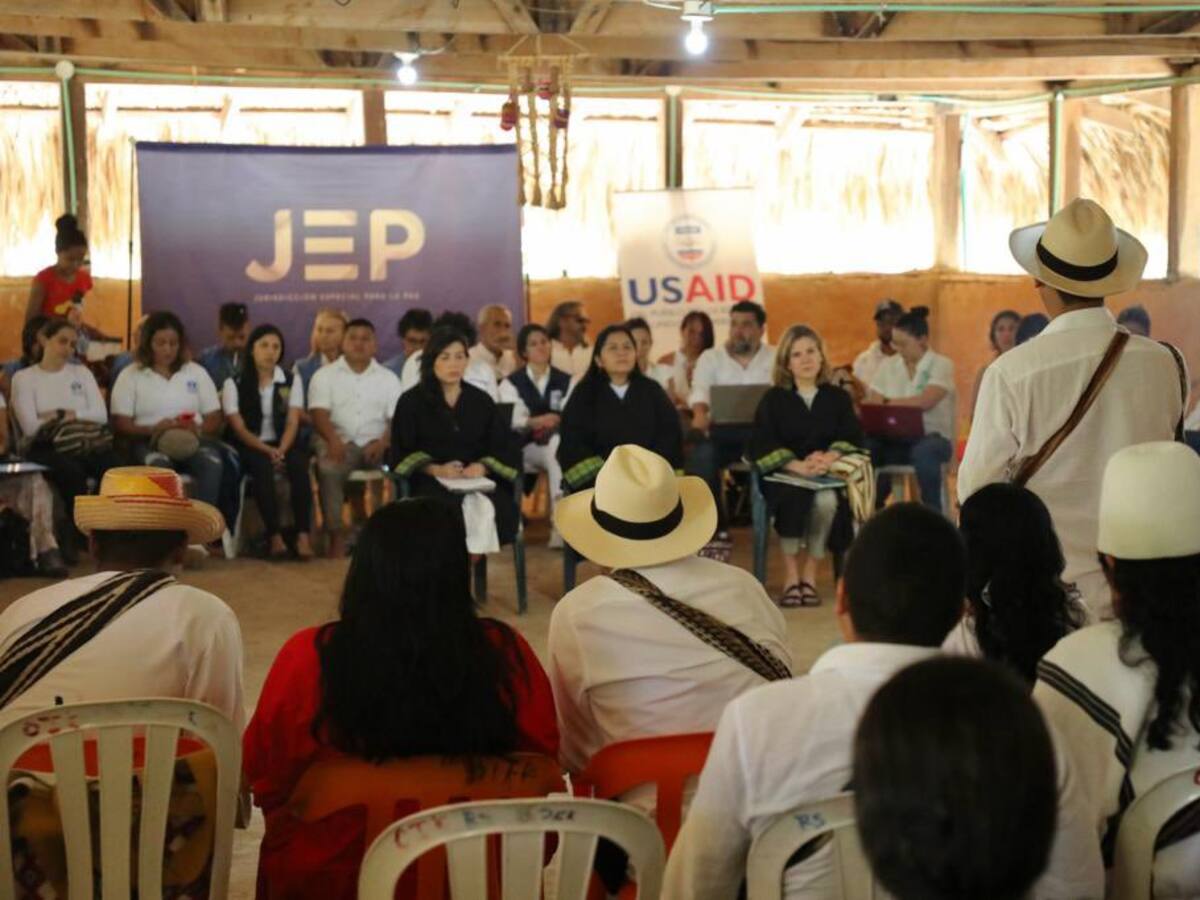 La JEP se reunió con comunidades indígenas que fueron víctimas del conflicto armado
