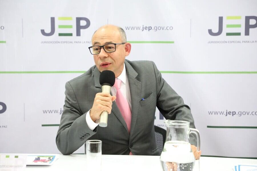 Director de la Fiscalía de la JEP, Giovanni Álvarez Santoyo. Foto: Colprensa.