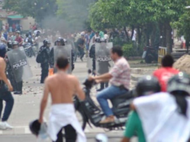 Toque de queda en Yopal por ataques contra sedes públicas