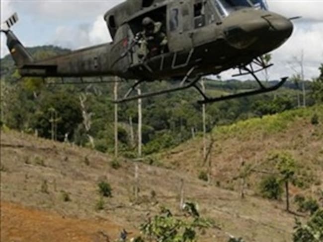 Tres soldados heridos tras accidente de Helicoptero en el Sumapaz
