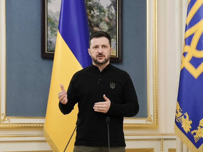 Volodimir Zelensky. FOTO: EFE/EPA/STRINGER