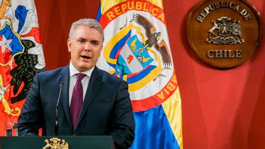 El presidente Iván Duque hizo un llamado a los países de la región para que acojan a los cerca de mil militares venezolanos y 400 de sus familiares que han desertado. Foto: Getty Images