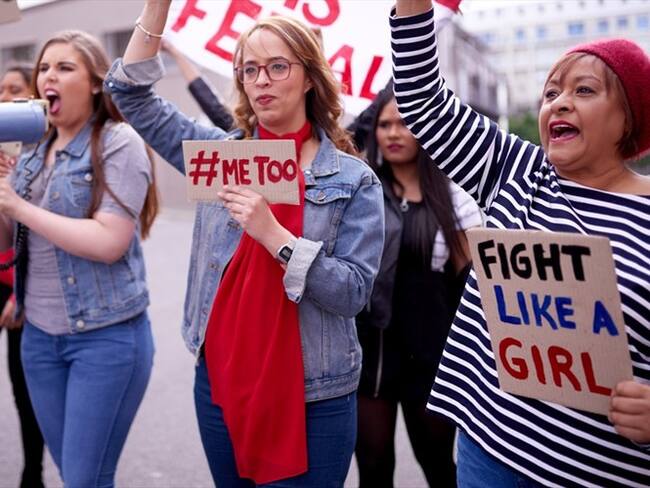 Beatriz Quintero habló En W Fin de Semana,sobre la actualización de su aplicación, que busca informar a las mujeres respecto a las leyes antimaltrato.. Foto: