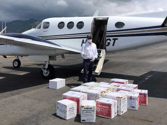 La Patrulla Aérea Civil ya ha llevado suministros médicos a más de 40 municipios