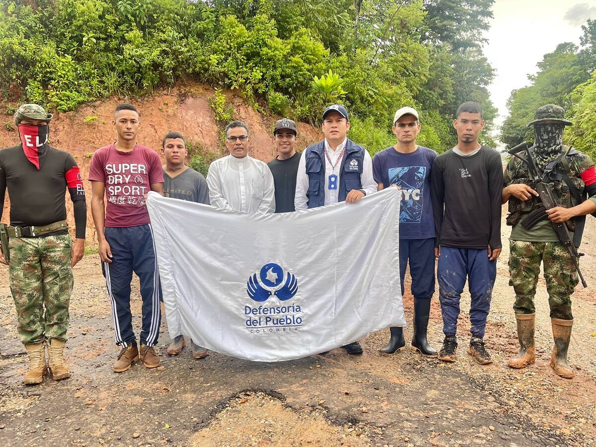 En libertad los pescadores que había secuestrado el ELN