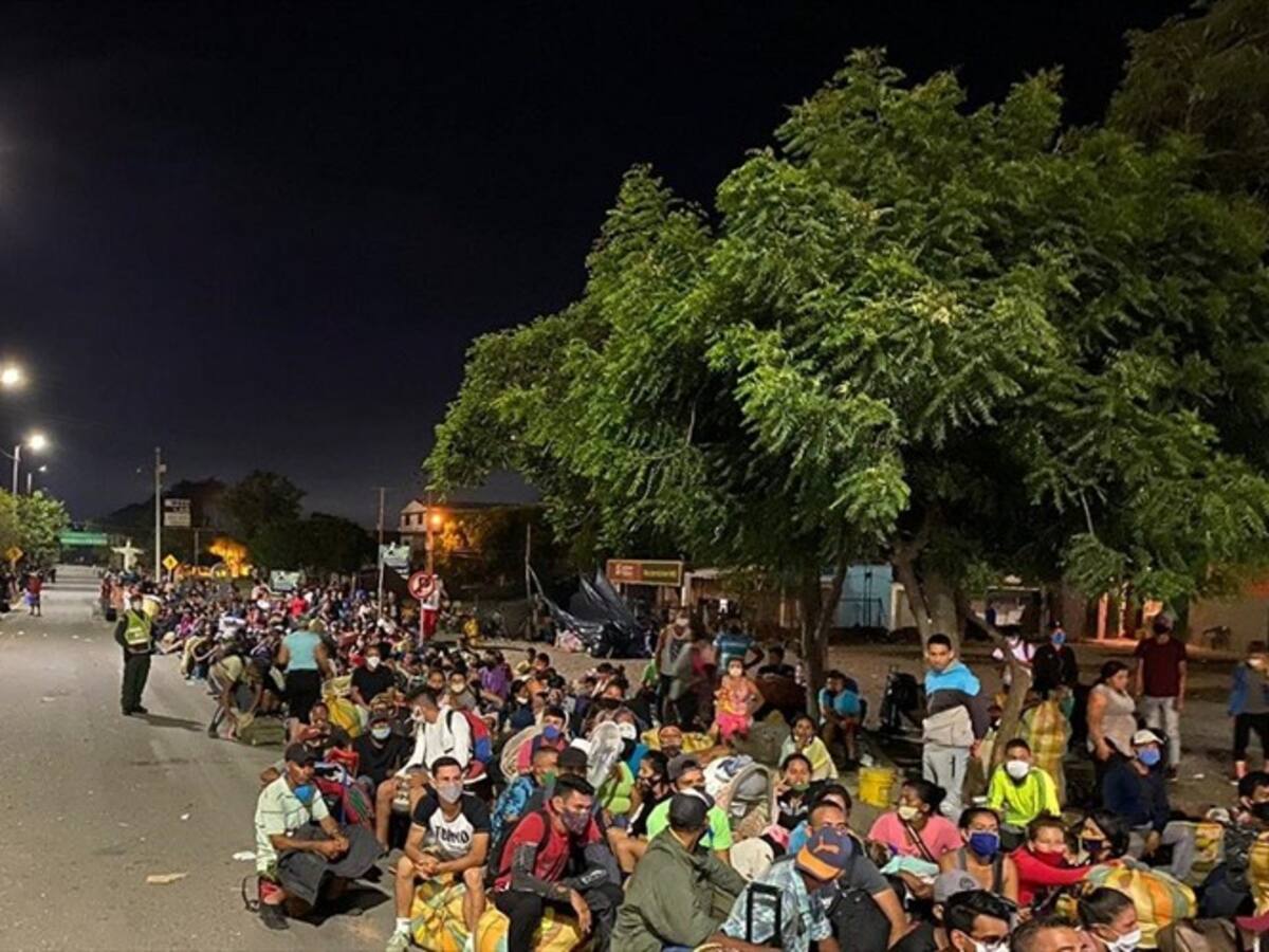 Colombia brindó atención humanitaria a cerca de 500 migrantes venezolanos