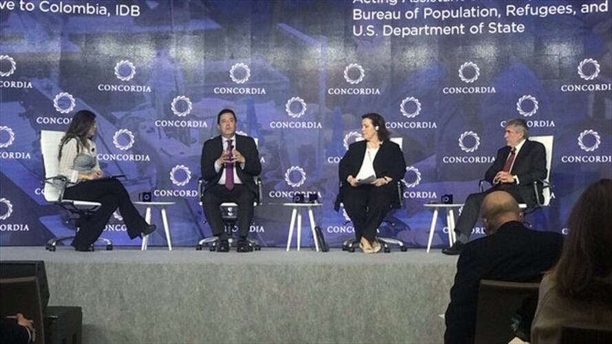 Más de 40 mil personas cruzan la frontera colombo-venezolana diariamente: Gobierno. Foto: Concordia