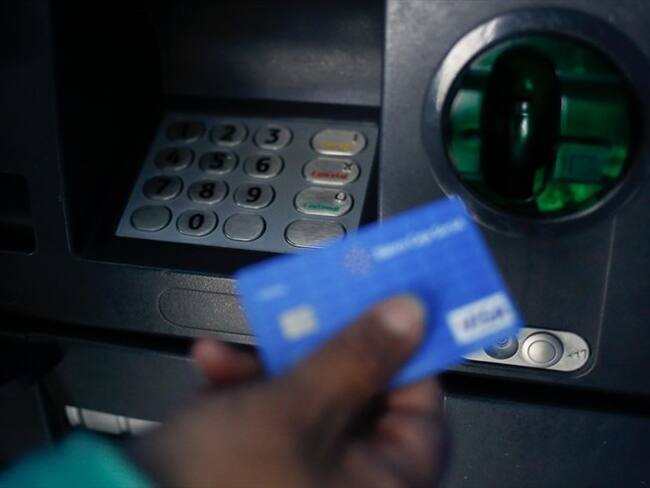 Cajeros automáticos. Foto: Colprensa