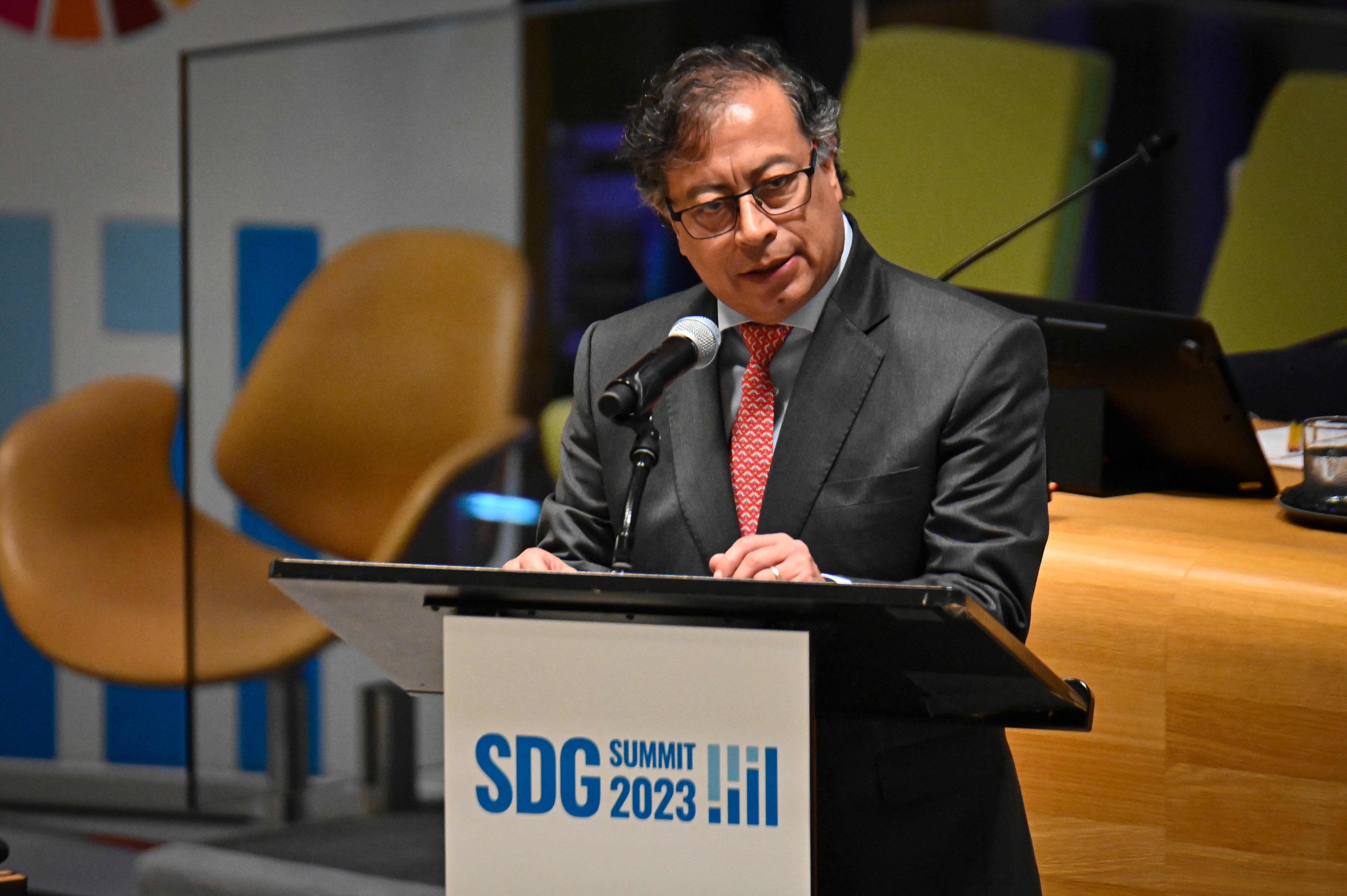 El presidente de Colombia, Gustavo Petro. EFE/ Miguel RodrÍguez