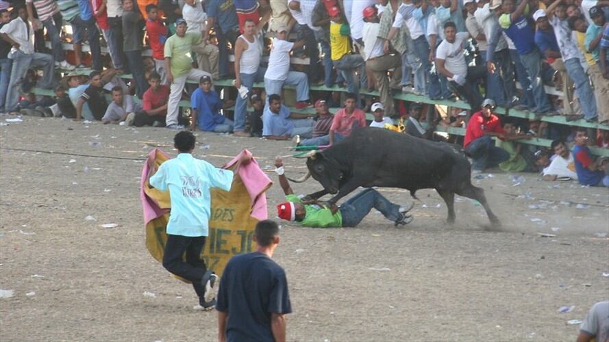 En El Retén, Magdalena desafían al coronavirus con ‘corrida de toros’. Imagen de referencia . Foto: Colprensa