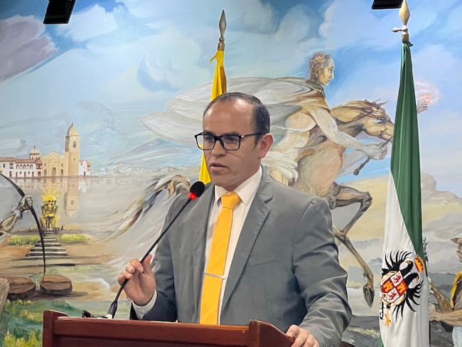 Nelson Andrés Villabona Rueda, personero municipal de Tunja (Boyacá).