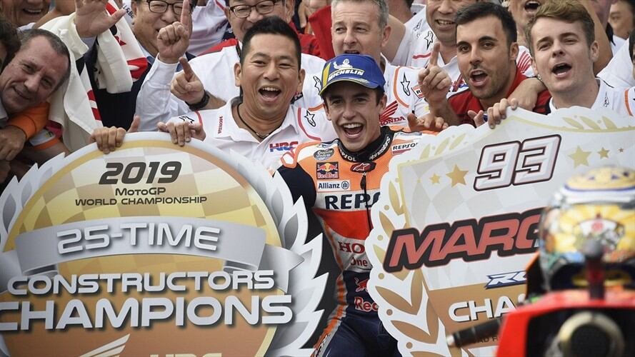 Marc Márquez (Honda) gana el Gran Premio de Japón de Moto GP. Foto: Getty Images