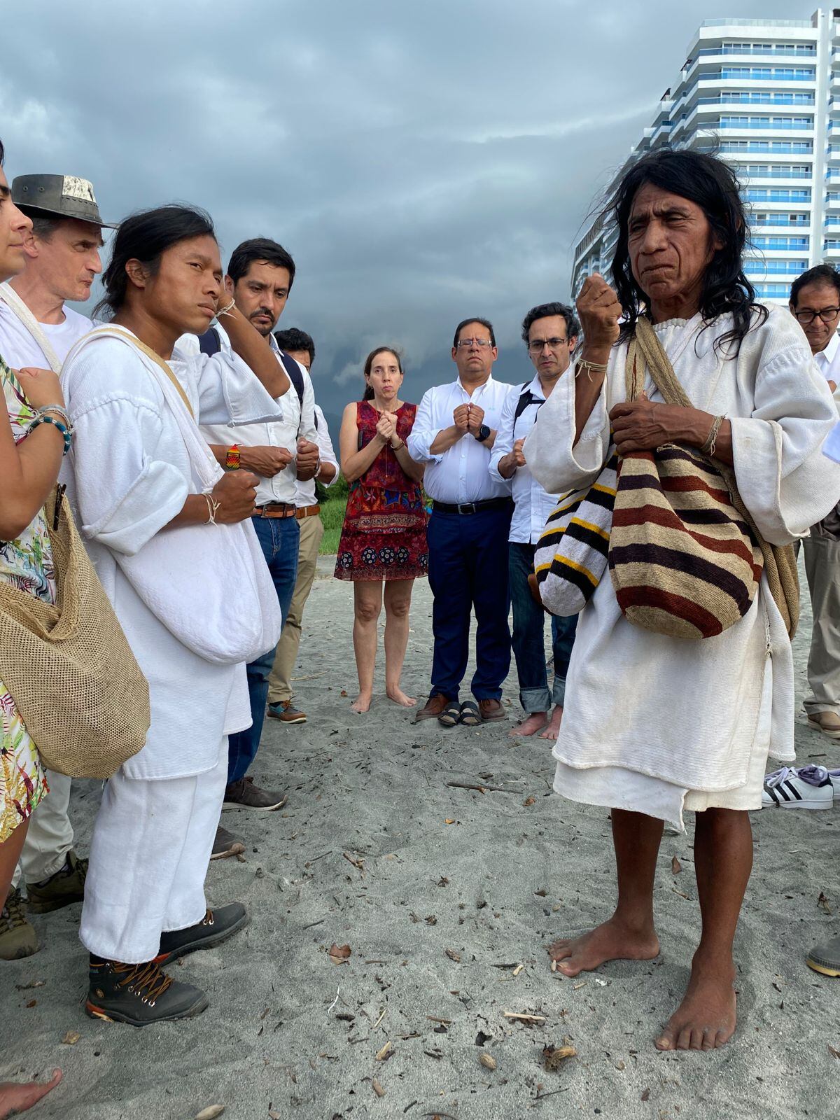 Entrega simbólica de territorios sagrados/ IGAC