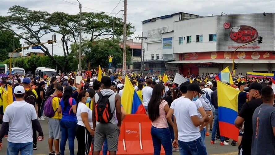 Paro nacional contra la reforma tributaria. Foto: Erika Rebolledo