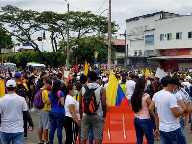 Paro nacional contra la reforma tributaria. Foto: Erika Rebolledo