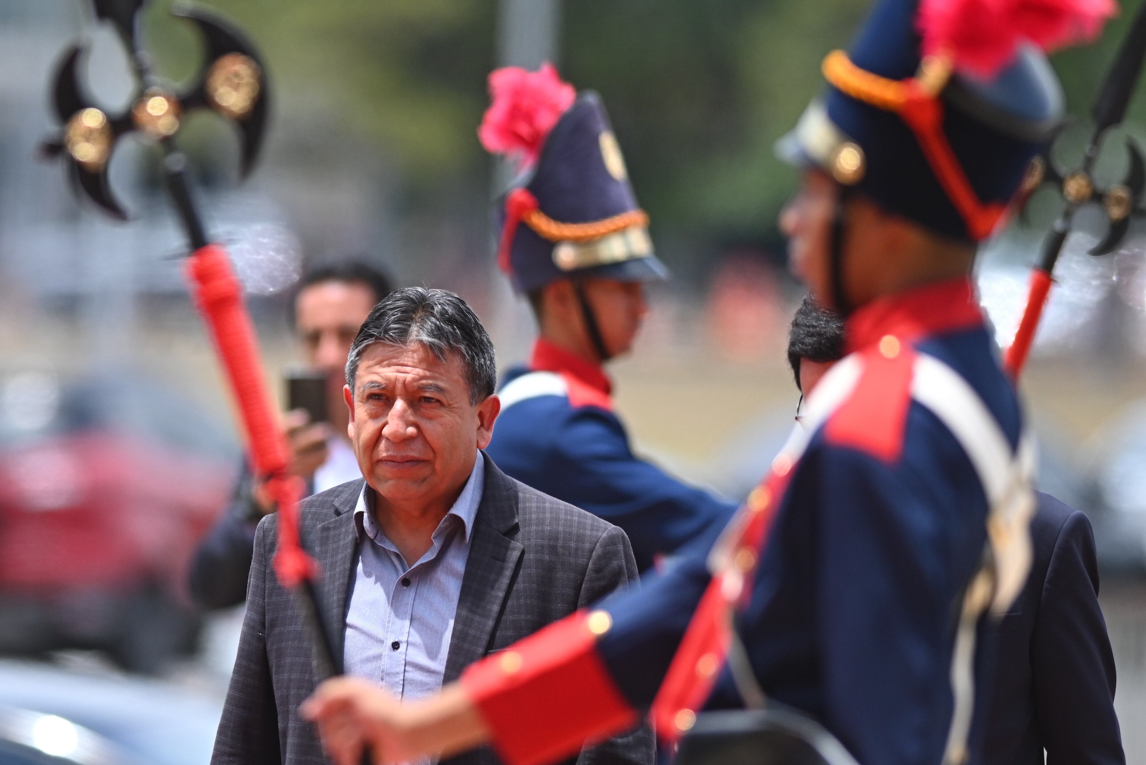 El vicepresidente de Bolivia, David Choquehuanca. EFE/Andre Borges