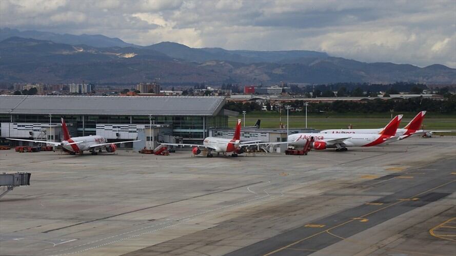Aeropuerto El Dorado . Foto: Colprensa - Álvaro Tavera