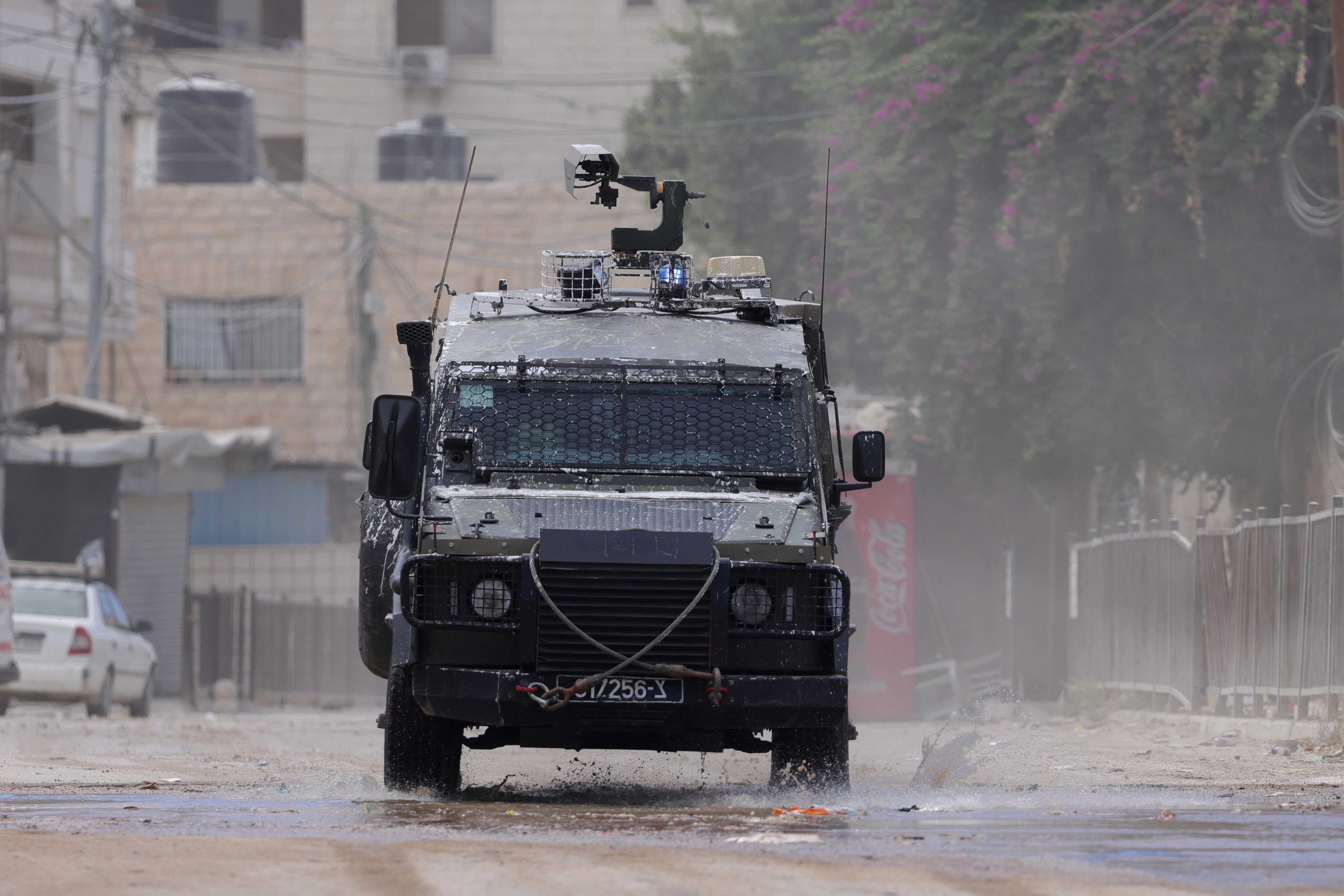 Militares israelís. I Foto: EFE/EPA/ALAA BADARNEH.