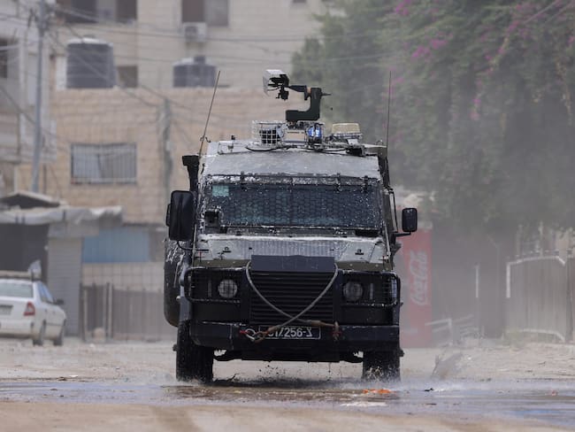 Militares israelís. I Foto: EFE/EPA/ALAA BADARNEH.