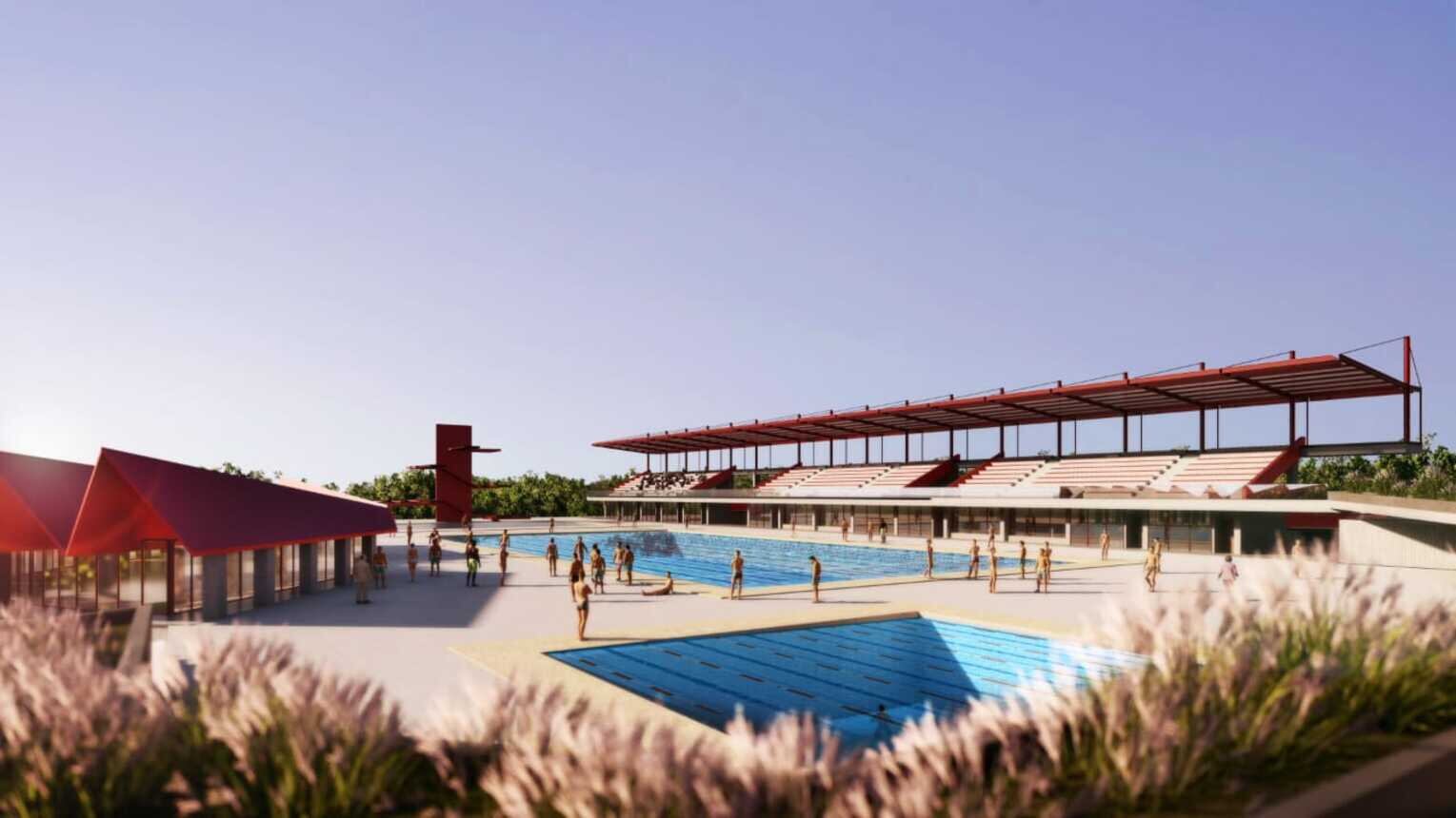 Piscinas olímpicas para los Juegos Nacionales 2023 / Foto: Alcaldía de Pereira