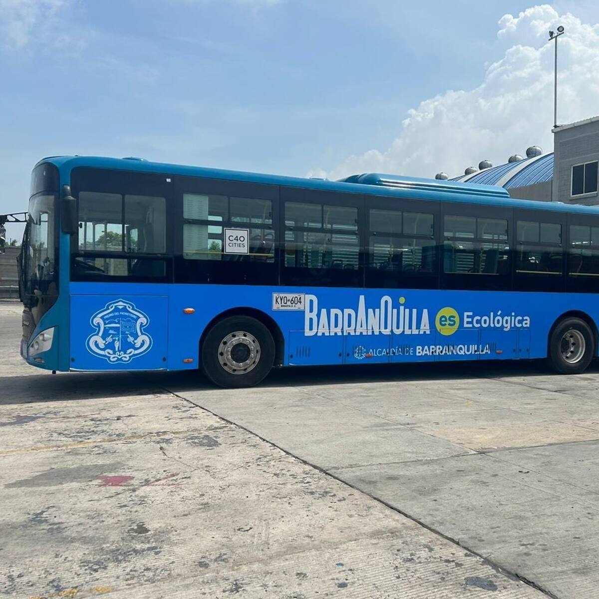 A Barranquilla llegarán 40 buses nuevos para reducir la emisión de carbono del Transmetro
