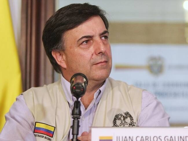 Piden al registrador Juan Carlos Galindo que aclare el protocolo de fotocopia de tarjetas electorales. Foto: Colprensa