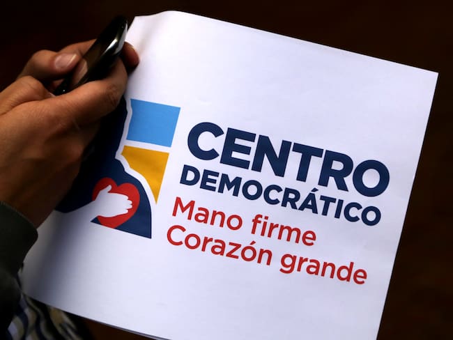 Foto de referencia del logo del Centro Democrático. Foto: Mario Franco - Colprensa