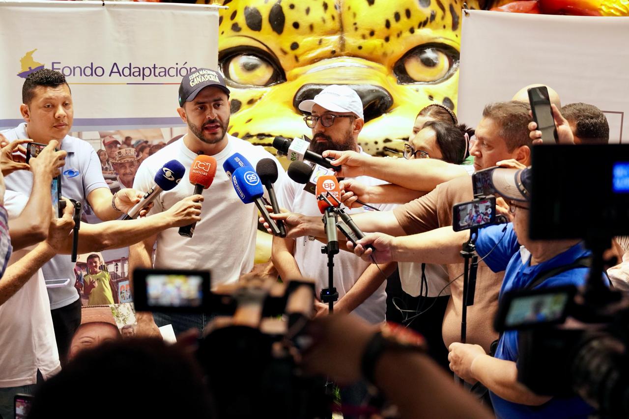 La solución de la Mojana depende de mayor voluntad y compromiso de los ministerios: gobernador de Córdoba. Foto: prensa Gobernación de Córdoba.