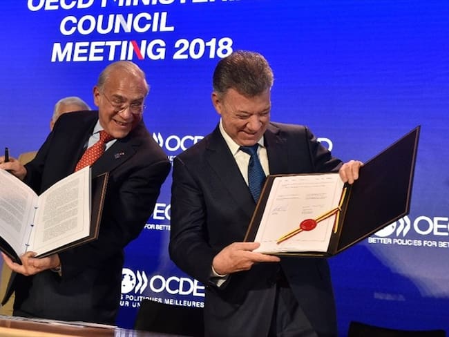 La OCDE aprobó la entrada de Colombia como su miembro número 37. Foto: Laura Palomino (W Radio)