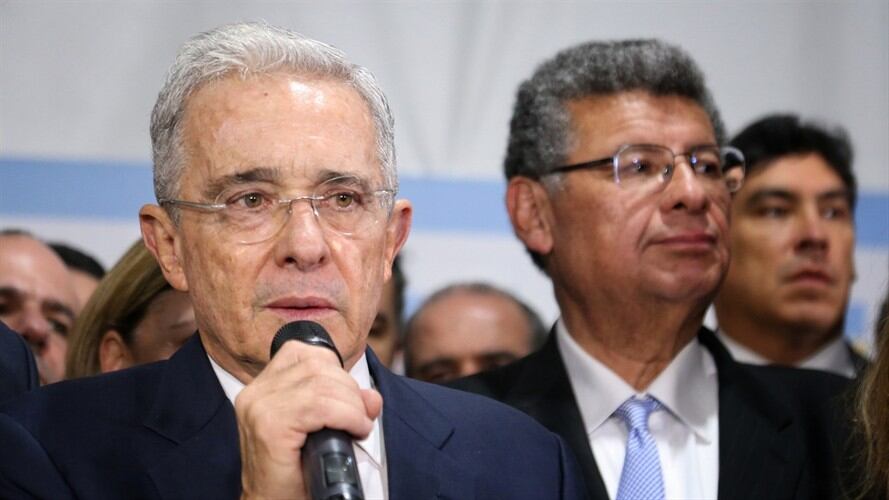 Expresidente de Colombia Álvaro Uribe Vélez. Foto: Colprensa - Álvaro Tavera