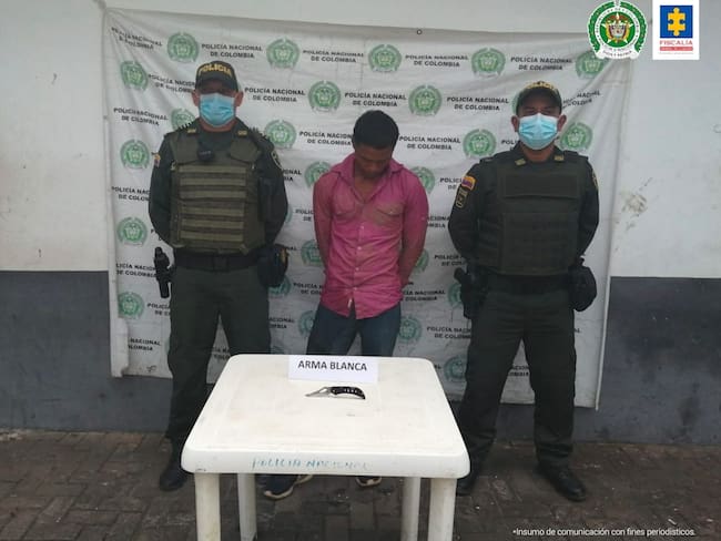 Cárcel para hombre señalado de feminicidio en el sur de Córdoba. Foto: Fiscalía.