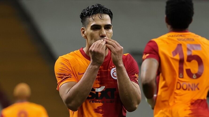 Radamel Falcao García, jugador del Galatasaray de Turquía. Foto: BSR Agency/Getty Images