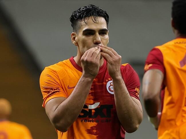 Radamel Falcao García, jugador del Galatasaray de Turquía. Foto: BSR Agency/Getty Images